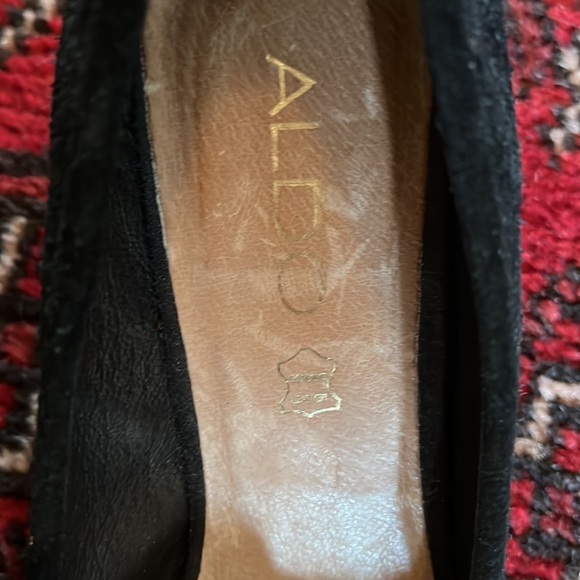 Shoes leather platforms new not worn - Picture 4 of 5